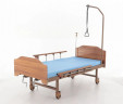 Кровать для лежачих больных с матрасом BELBERG Dana (ЛДСП, светло-коричневый)