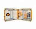Массажный стол DFC TS2010_OB2 NIRVANA, Elegant PREMIUM цвет оранж./беж. (orange/beig)