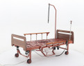Кровать для лежачих больных с матрасом MED-MOS YG-3 (ЛДСП кор., 13 секций, столик, ванночка,ТУ эл.,БП,К,0)